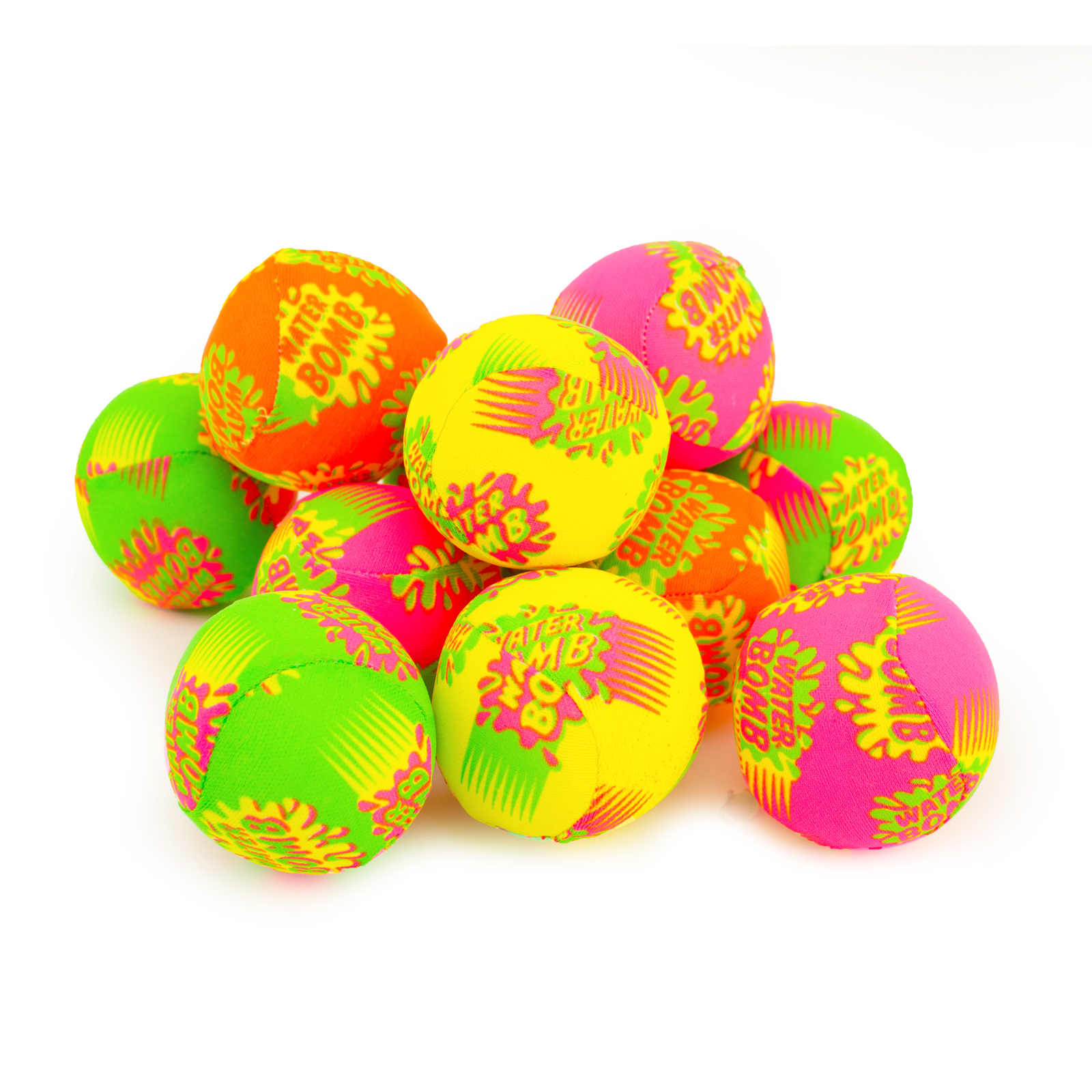 12 MultiColor Water Splash Balls Grenades Bombs Summer Pool Beach Toy
